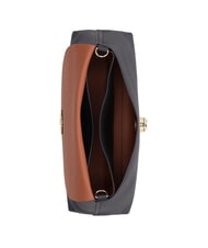 COCCINELLE NIKLA Sac à bandoulière noir/cognac - Sacs pour Femme - 4