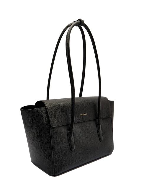 DOUBLE BEAT Sac &agrave; bandouli&egrave;re Noir - Sacs pour Femme