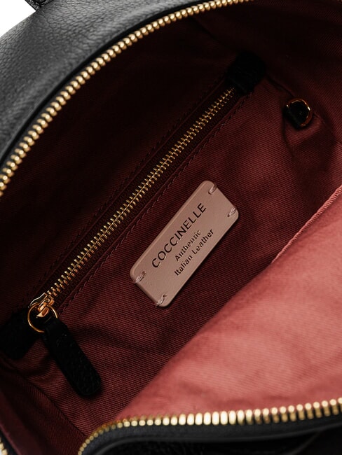 BEAT GENERATION Sac à dos en cuir Noir - Sacs pour Femme