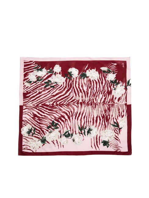 ZEBRA Écharpe avec imprimé all-over framboise - Écharpes