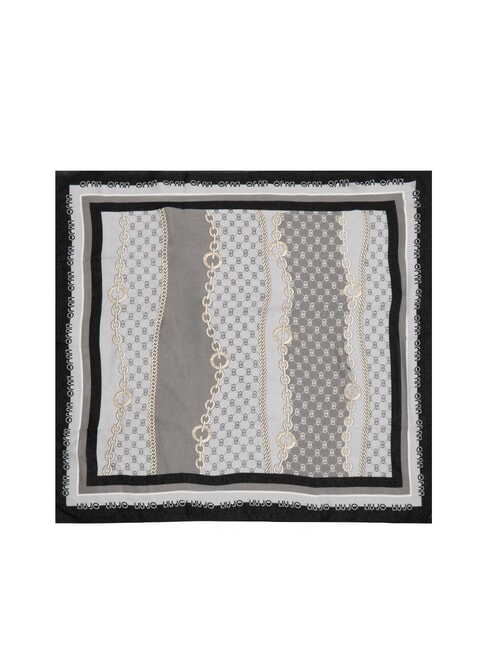 CHAIN &Eacute;charpe avec imprim&eacute; all-over NOIR - &Eacute;charpes