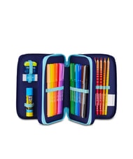 LILO & STITCH CUTE AND FLUFFY Trousse à crayons 3 zips avec trousse scolaire - Étuis et Accessoires