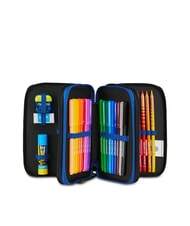 INTER INSIEME PER LA VITTORIA Trousse à crayons 3 zips avec trousse scolaire - Étuis et Accessoires