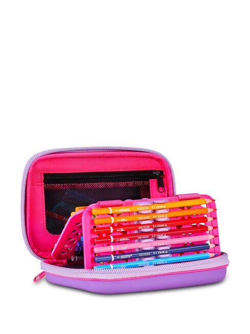 FABLE JOURNEY Trousse &agrave; crayons avec kit scolaire violet - &Eacute;tuis et Accessoires