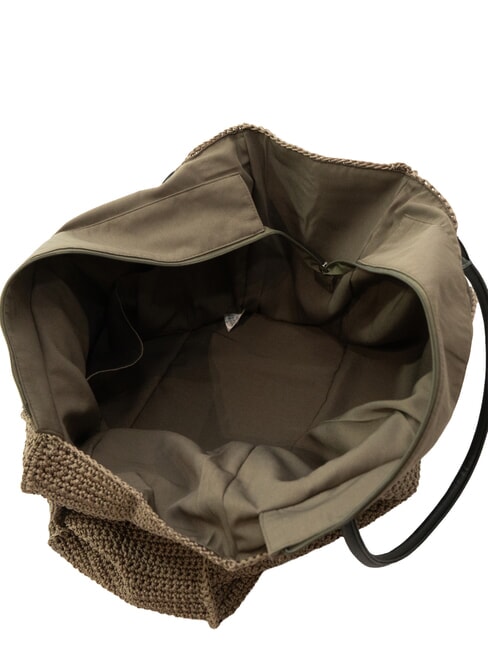 TWIST Sac de plage à bandoulière beige - Sacs pour Femme