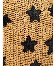 SUN68 RAFIA Sac de plage en raphia sable/cyclamen - Sacs pour Femme - 3