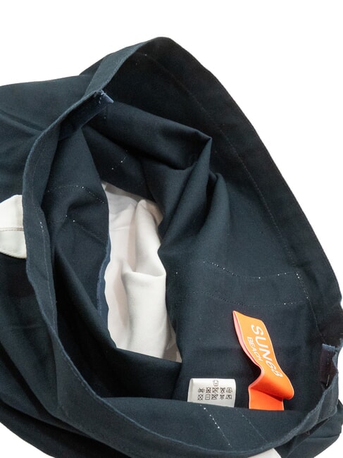 CABARDINE Sac de plage en toile bleu marine - Sacs pour Femme