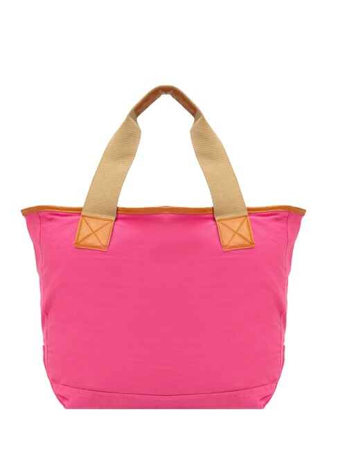 LOGO BEACH Sac de plage en toile fuchsia - Sacs pour Femme