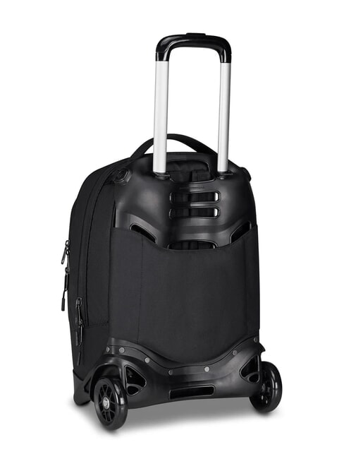 PLUS GRS LED Sac &agrave; dos trolley pour ordinateur portable 14" noir de jais - Sacs &agrave; dos &agrave; roulettes