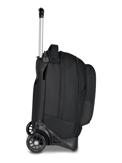 PLUS GRS LED Sac &agrave; dos trolley pour ordinateur portable 14" noir de jais - Sacs &agrave; dos &agrave; roulettes
