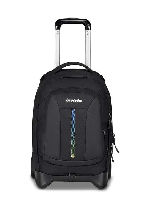 PLUS GRS LED Sac &agrave; dos trolley pour ordinateur portable 14" noir de jais - Sacs &agrave; dos &agrave; roulettes