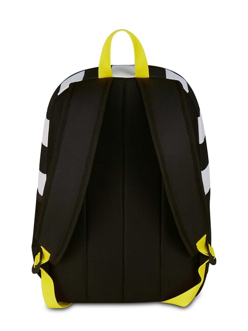 MAGIC GOAL Sac à dos extensible RAYURE NOIR / BLANC - Sacs à dos pour l'École & les Loisirs