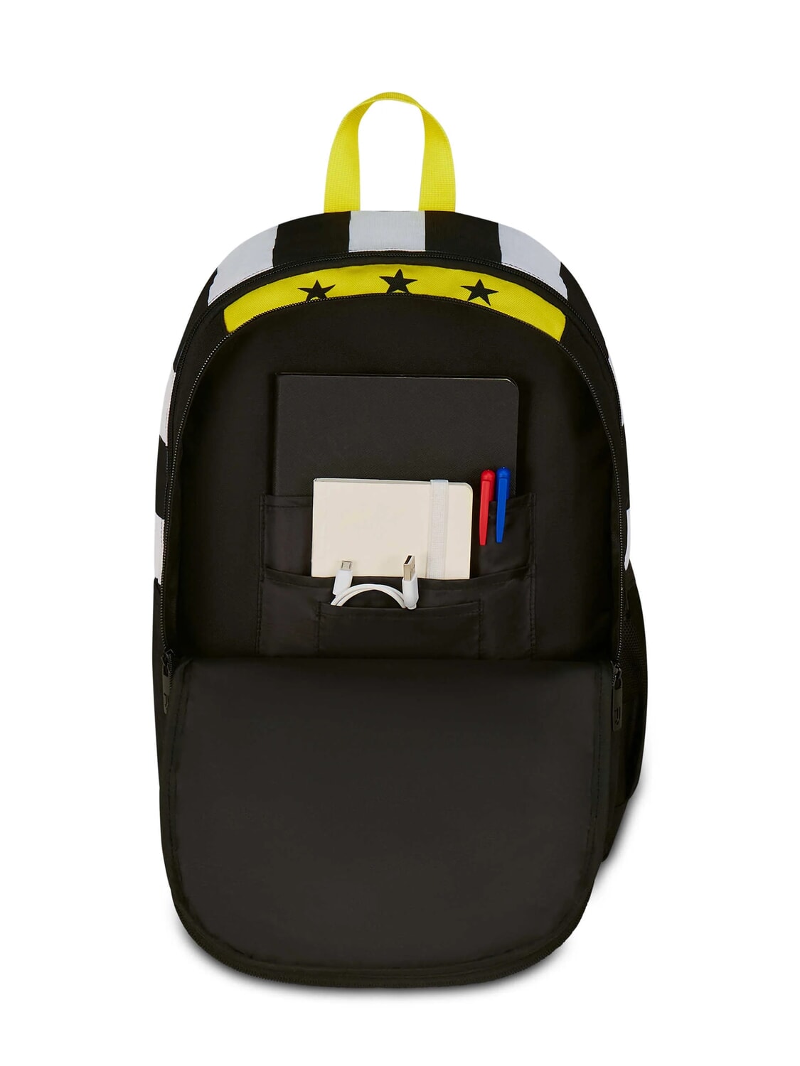 Sac à Dos Seven Juventus 18 L – Poche Avant – Fermeture Cordon – Pour école Et Sport