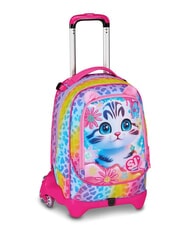SJGANG CAT&AIR Sac à dos à roulettes amovible à 3 roues - Sacs à dos à roulettes
