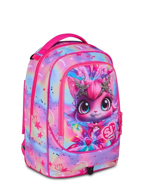 CAT LED Sac &agrave; dos &agrave; roulettes amovible &agrave; 3 roues fuxiafluo - Sacs &agrave; dos &agrave; roulettes