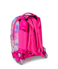 SJGANG CAT LED Sac &agrave; dos &agrave; roulettes amovible &agrave; 3 roues fuxiafluo - Sacs &agrave; dos &agrave; roulettes - 9