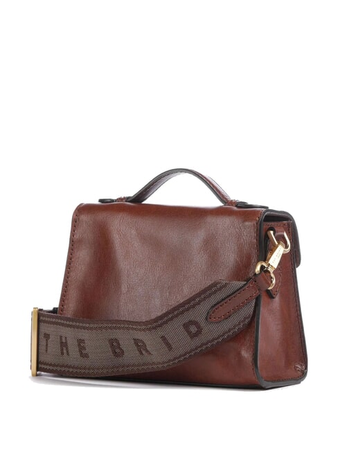 IRENE  Mini sac bandoulière en cuir MARRON - Sacs pour Femme