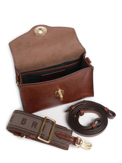 IRENE  Mini sac bandoulière en cuir MARRON - Sacs pour Femme