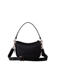 BORBONESE CAHIER HOBO SMALL Sac bandoulière avec bandoulière noir foncé - Sacs pour Femme - 3