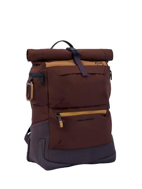 CAMPIONARIO - CORNER 2.0 Sac &agrave; dos PC 15,6", avec housse de pluie MARRON - Sacs &agrave; dos pour ordinateur portable