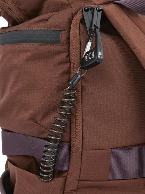 CAMPIONARIO - CORNER 2.0 Sac &agrave; dos PC 15,6", avec housse de pluie MARRON - Sacs &agrave; dos pour ordinateur portable