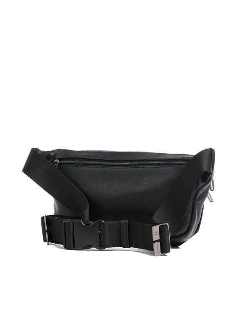 CAMPIONARIO - TALLIN Pochette en cuir avec poche Noir - Sacs banane