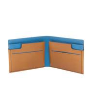 PIQUADRO CAMPIONARIO - BAGMOTIC KIT Portefeuille en cuir + porte-cl&eacute;s avec USB Cuir / Bleu - Portefeuilles Homme - 3