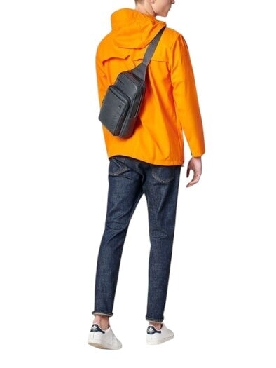 CAMPIONARIO -  NABUCCO Sac &agrave; dos en cuir &agrave; une &eacute;paule bleu - Sacs &agrave; dos pour ordinateur portable