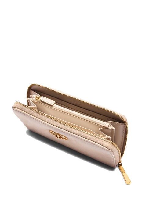 LAPUFFY Portefeuille zippé sable foncé - Portefeuilles Femme