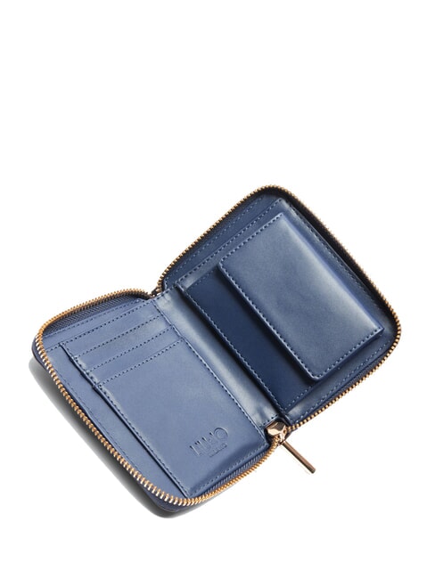 CALIWEN  Portefeuille moyen à fermeture éclair robe bleue - Portefeuilles Femme