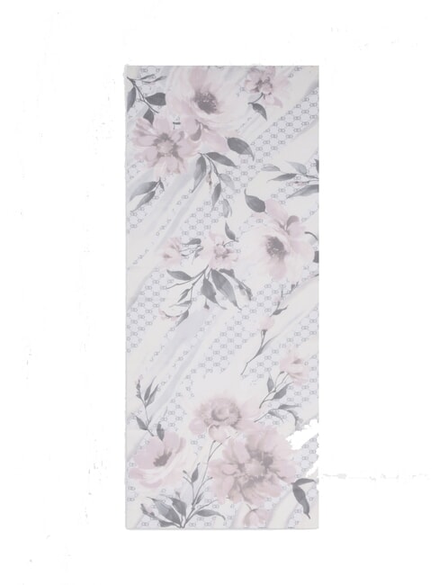 FLOWER Écharpe aquarelle NOIR - Écharpes