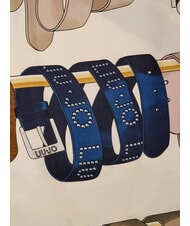 LIUJO MIX OF BELT  Foulard bleu sodalite - Écharpes - 3