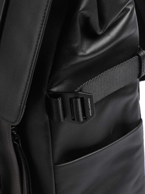 CAMPIONARIO - DAVID Sac &agrave; dos pour ordinateur portable 15,6" avec pochette amovible Noir - Sacs &agrave; dos pour ordinateur portable