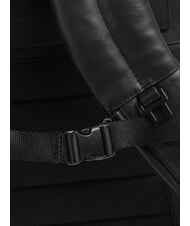 PIQUADRO CAMPIONARIO - DAVID Sac &agrave; dos pour ordinateur portable 15,6" avec pochette amovible Noir - Sacs &agrave; dos pour ordinateur portable - 4