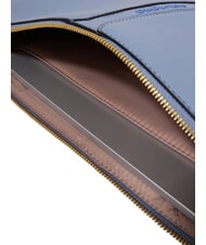 PIQUADRO CAMPIONARIO - RAY  &Eacute;tui en cuir pour iPad bleu / brun - Sacs pour Femme - 3