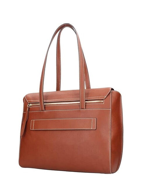 CAMPIONARIO - DAFNE Sacoche en cuir pour ordinateur portable 14" CUIR - Porte Documents Travail