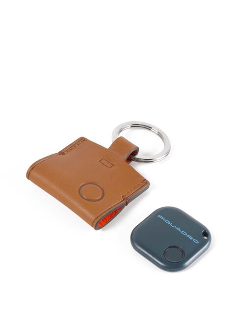 CAMPIONARIO - BAGMOTIC Porte-cl&eacute;s en cuir avec connecteur Cuir / Rouge - Porte-cl&eacute;s