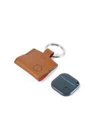 PIQUADRO CAMPIONARIO - BAGMOTIC Porte-cl&eacute;s en cuir avec connecteur Cuir / Rouge - Porte-cl&eacute;s - 2