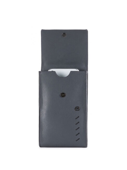 CAMPIONARIO - NABUCCO  Bandouli&egrave;re pour smartphone bleu - Portefeuilles Femme