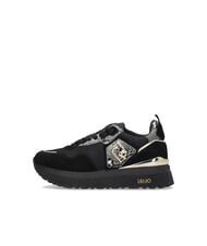 LIUJO MAXI WONDER 01 Baskets à plateforme avec détails en python - Chaussures Femme