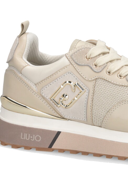 MAXI WONDER 01 Baskets en cuir et mesh corde brillante - Chaussures Femme