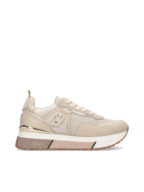 MAXI WONDER 01 Baskets en cuir et mesh corde brillante - Chaussures Femme