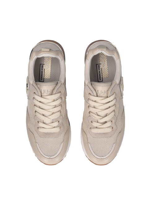 MAXI WONDER 01 Baskets en cuir et mesh corde brillante - Chaussures Femme