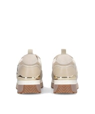 LIUJO MAXI WONDER 01 Baskets en cuir et mesh corde brillante - Chaussures Femme - 7