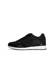 LIUJO MAXI WONDER LOW 02 Baskets à paillettes et mesh - Chaussures Femme