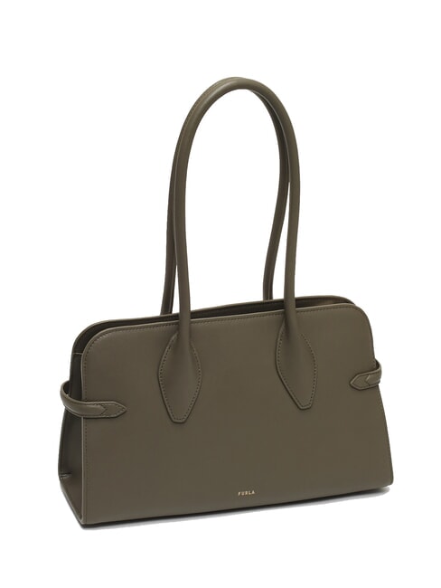 GOCCIA Petit sac à bandoulière en cuir sage - Sacs pour Femme