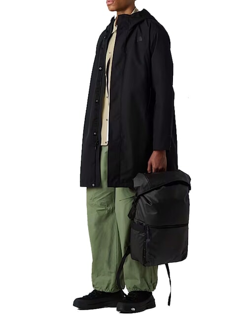 BASE CAMP VOYAGER Sac à dos à enroulement, peut contenir des ordinateurs portables jusqu'à 16 pouces noir tnf/gris asphalte - Sacs à dos pour l'École & les Loisirs