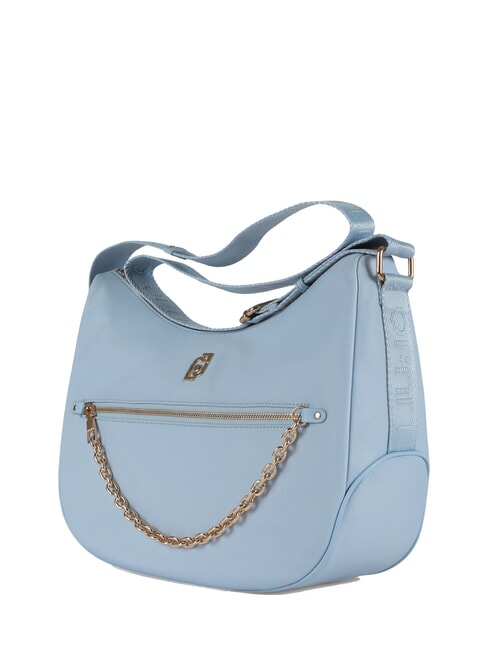 ACHALA Sac bandoulière en nylon avec pochette ciel - Sacs pour Femme