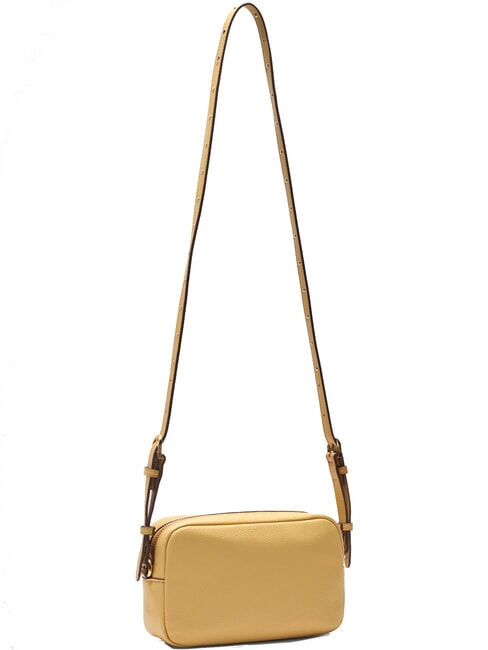 EVRIM Sac de chambre Case avec clous crème dorée - Sacs pour Femme