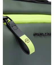 PIQUADRO CORNER SPECIALE GOMMATO Trousse de beauté hydrofuge VERT - Trousses - 3